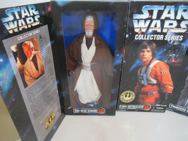 Series STAR Star STAR WARS コレクターシリーズ フィギュア 6点セット Kenner ケナー 12インチ レイア姫 ルーク ハンソロ ダース・ベイダー スターウォーズ