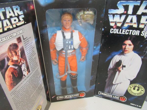 Series STAR Star STAR WARS コレクターシリーズ フィギュア 6点セット Kenner ケナー 12インチ レイア姫 ルーク ハンソロ ダース・ベイダー スターウォーズ