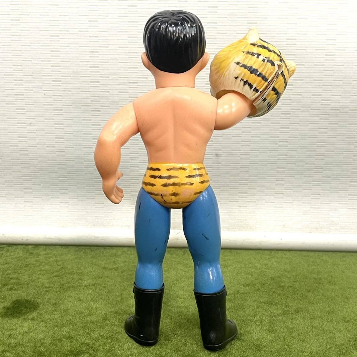 当時物 タイガーマスク ジャンボ ソフビ 梶原一騎 亀マーク Yahoo