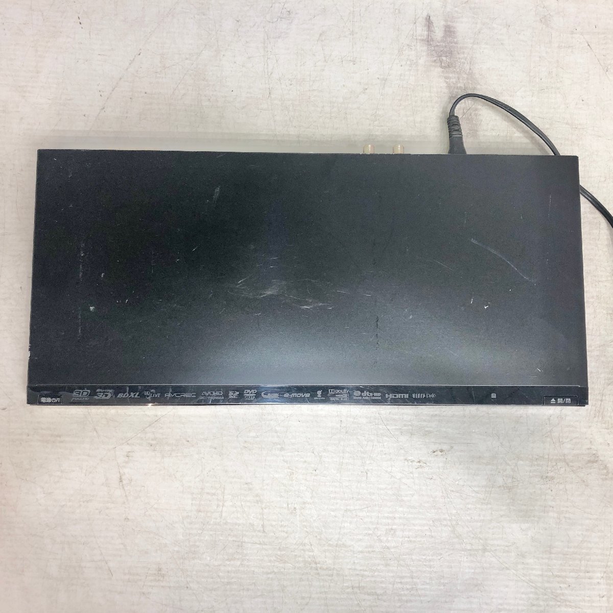 △【ジャンク品 通電OK】Panasonic パナソニック ブルーレイディスク