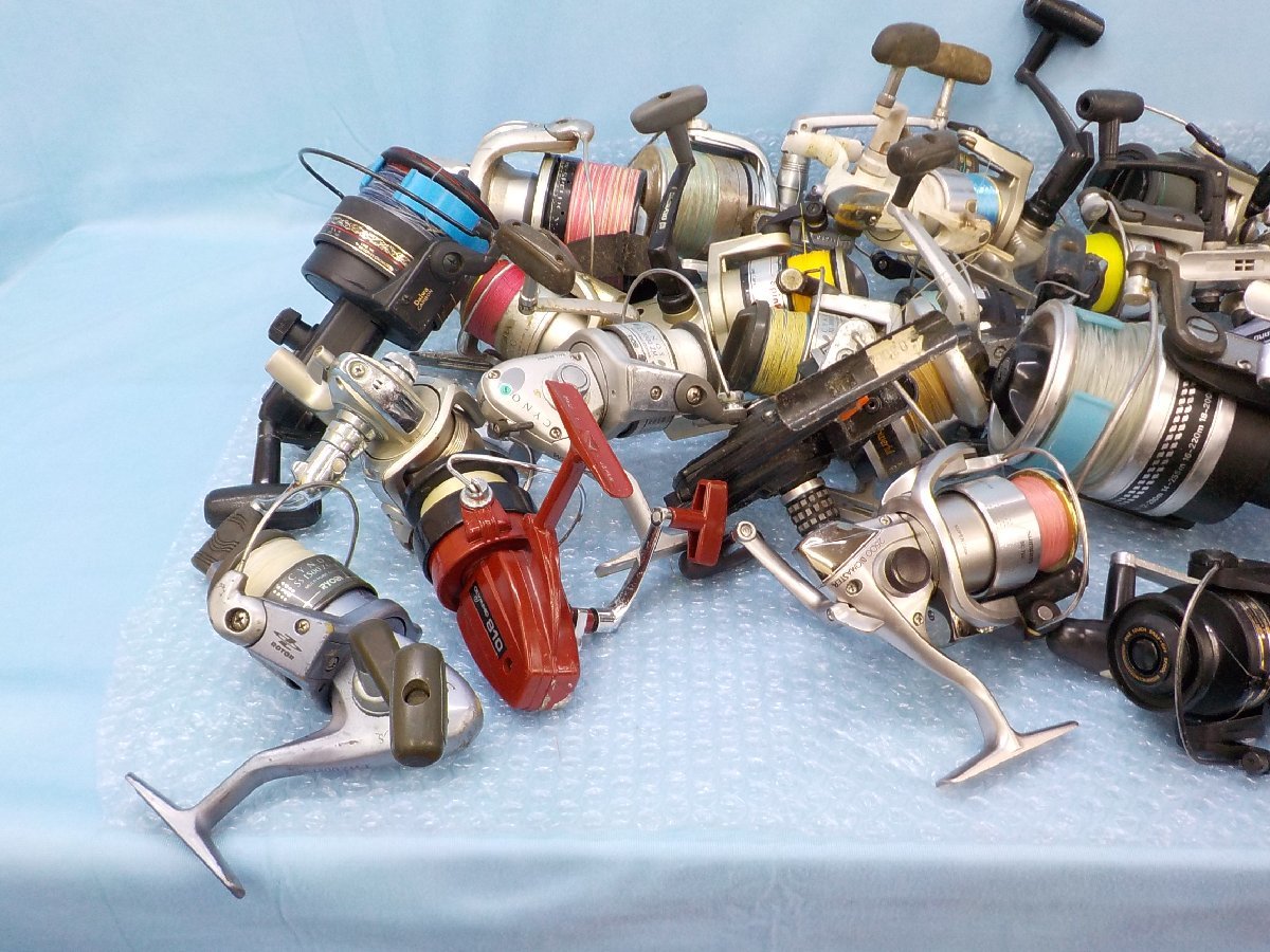 釣具 リール まとめて 25点 セット Daiwa OLYMPIC shimano RYOBI