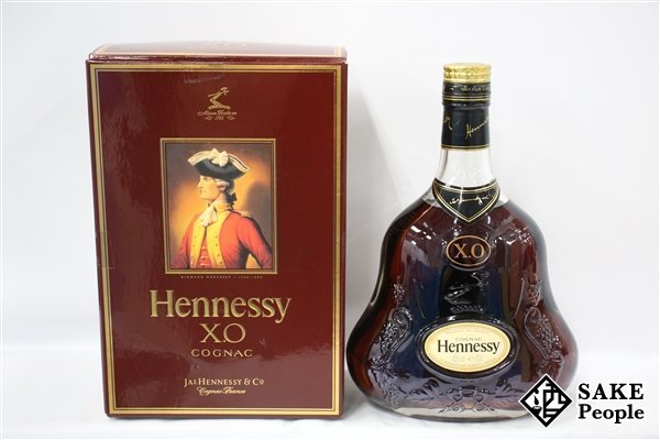 ◇注目! ヘネシー XO 金キャップ クリアボトル 700ml 40％ 箱付き