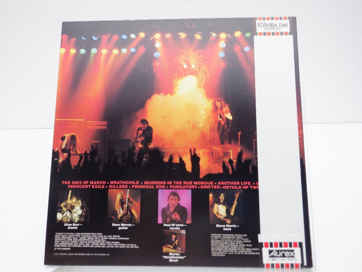 Iron Maiden Killers アイアン・メイデン MAIDEN IRON ⁄ LP レコード