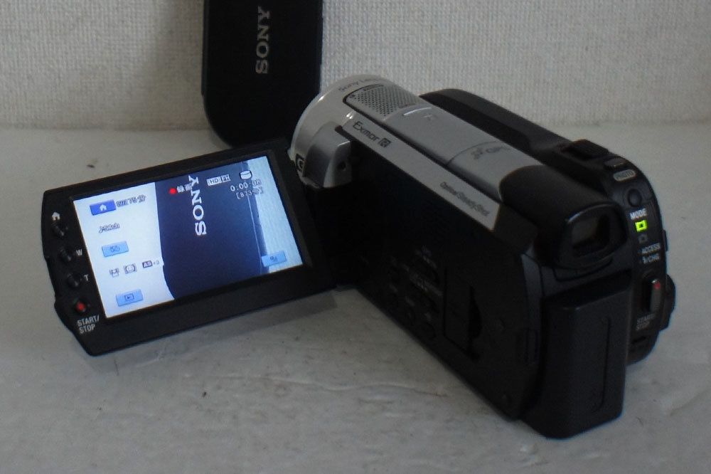 1円～ Sony【 HDR-XR500V 】フルハイビジョン 120GB HDD内蔵 裏面照射