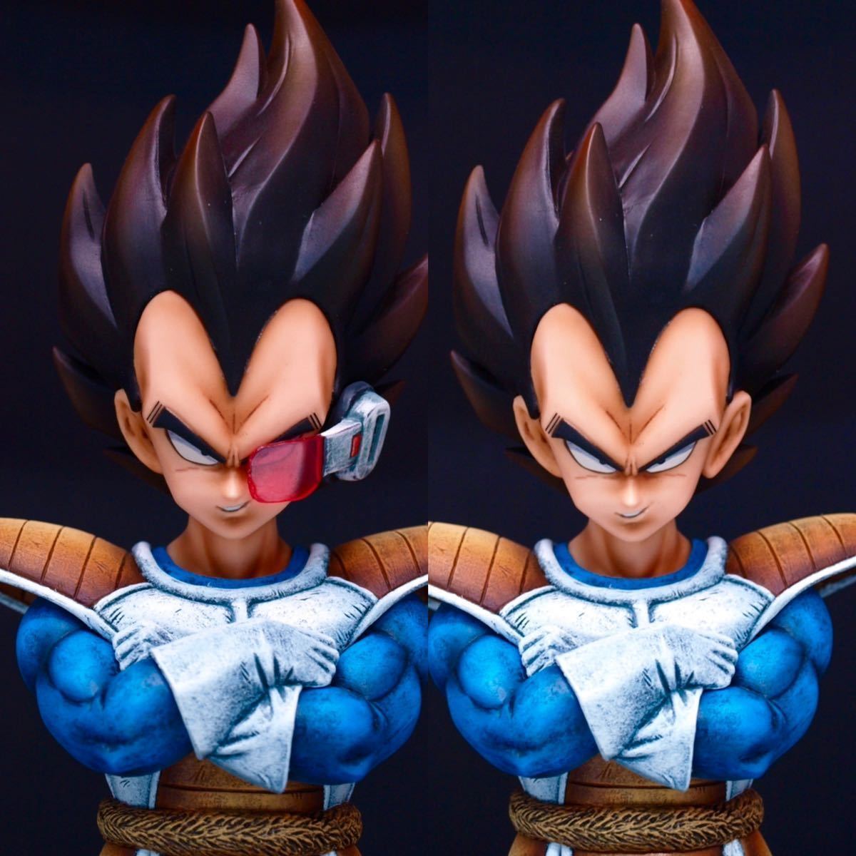 ドラゴンボール一番くじベジータ01、04リペイントフィギュア