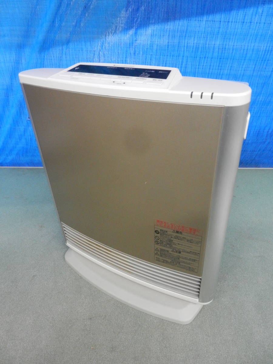 ▼ガスファンヒーター① Rinnai リンナイ RC-L4001NP 都市ガス用 プラズマクラスター 音声案内 2014年製 ※ジャンク品 ■140