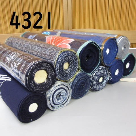 TA-4321　未仕立て　浴衣反物まとめて　コアラ柄など　未使用