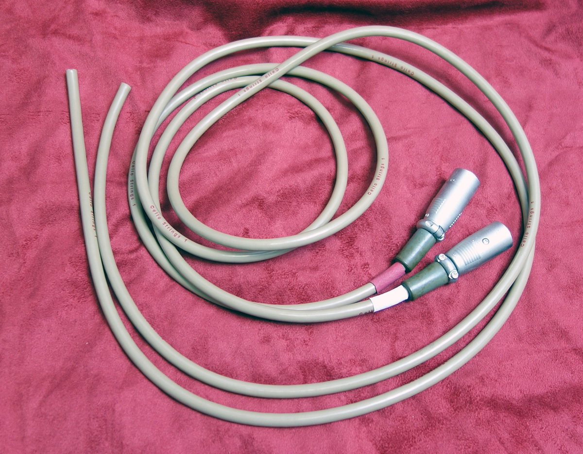 もはや伝説 Mark Levinson マークレビンソン cello Strings Cable チェロストリングス ケーブル(XLRケーブル ...