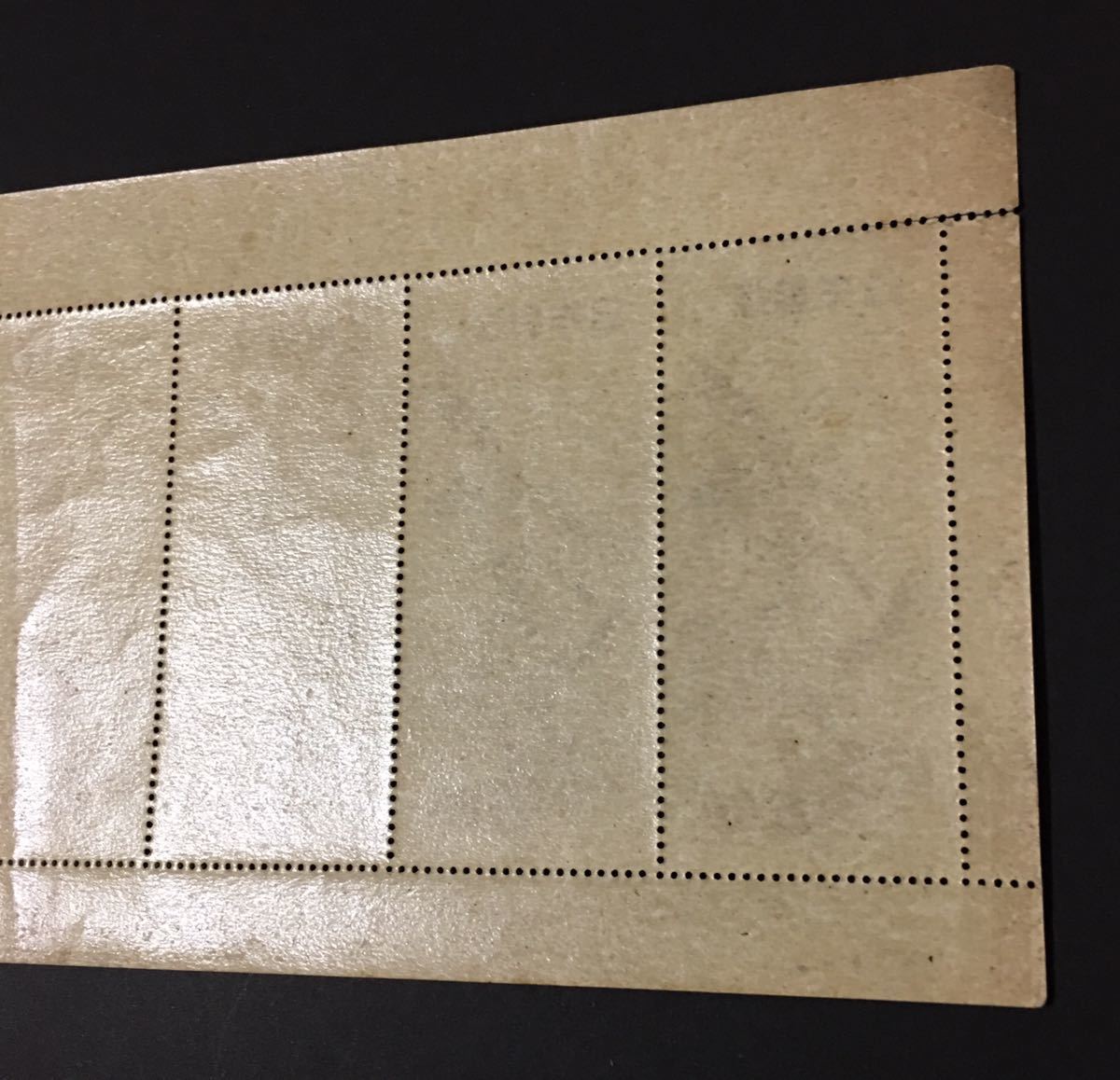 月に雁 切手趣味週間 シート 日本の切手 古い切手_6