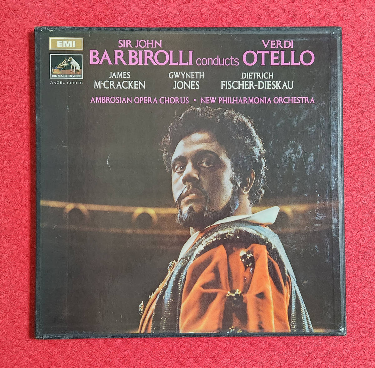 英HMV SAN 252-4 ヴェルディ『オテロ』 バルビローリ