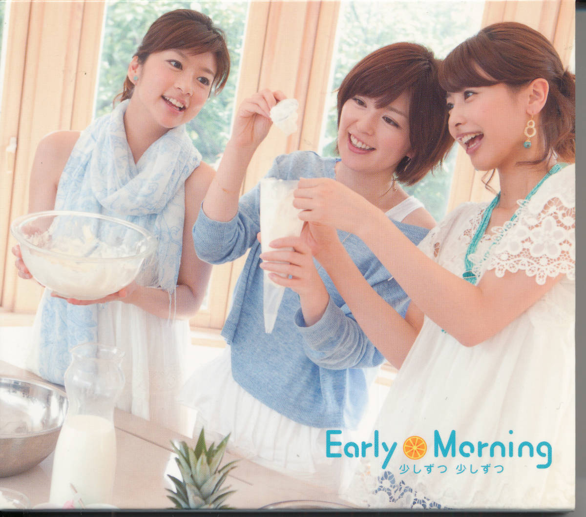 アーリーモーニングEarly Morning/少しずつ少しずつ CD+DVD 中野美奈子