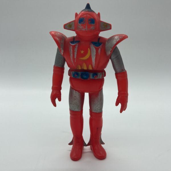 無版権 宇宙鉄人キョーダイン スカイゼル ソフビ ミドルサイズ 高さ約