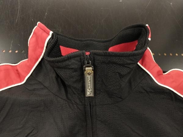 MAJESTIC AUTHENTIC COLLECTION MLB CINCINNATI REDS シンシナティレッズ オーセンティック ナイロンフリース M ブラック/レッド