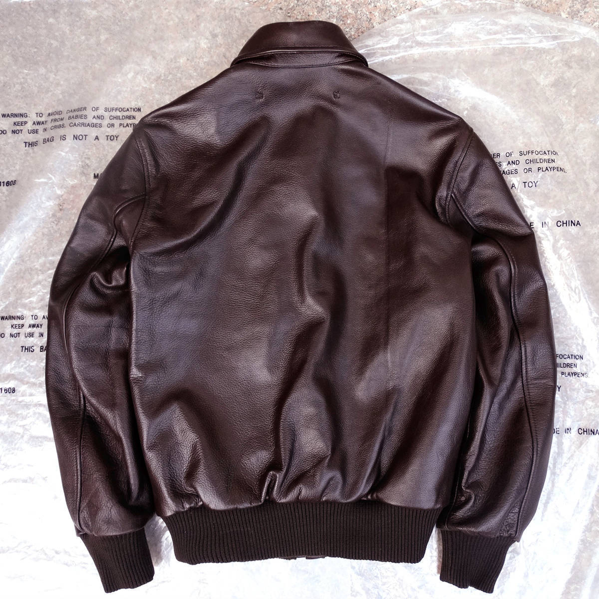 お買い得，SALE】 フライトジャケット レザージャケット カウハイド 