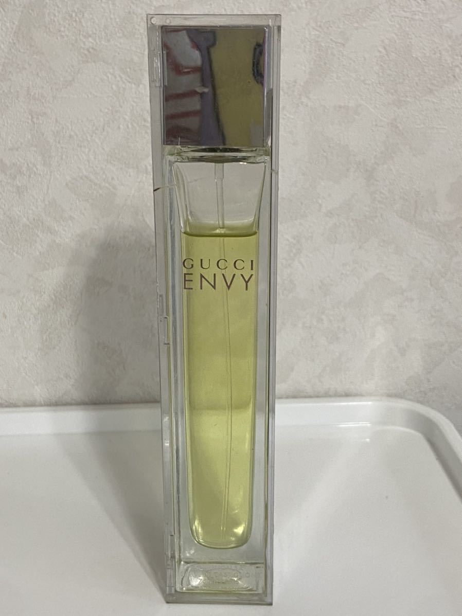 GUCCI グッチ エンヴィ EDT SP オードトワレ スプレー 50ml 残量