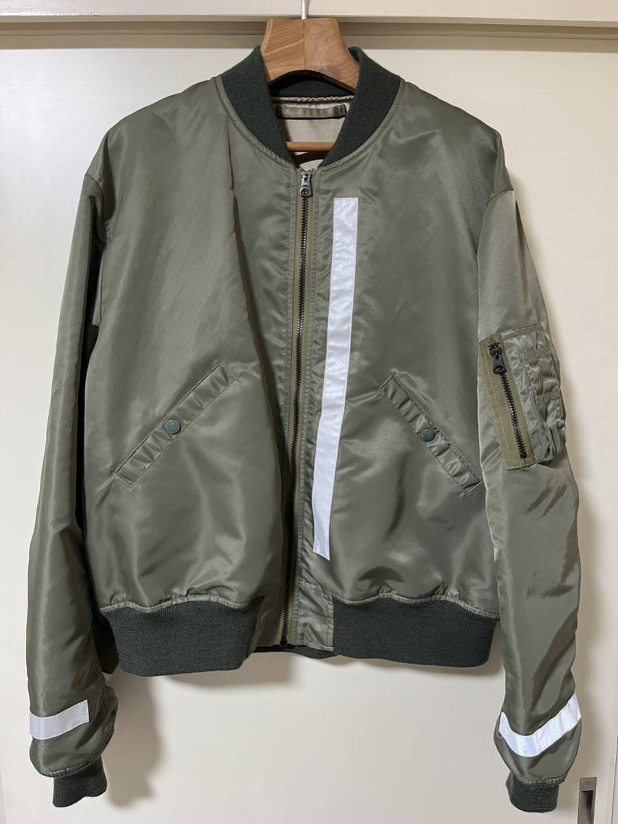 □UNUSED×Buzz Rickson's□US1640□L-2B jacket□SAGE GREEN□