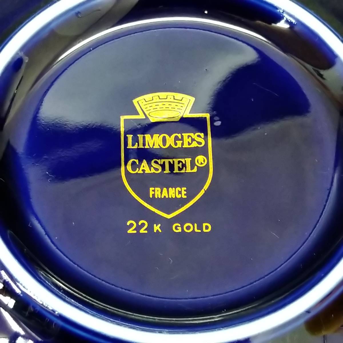 LIMOGES CASTEL】 リモージュキャッスル カップ＆ソーサー 2客セット
