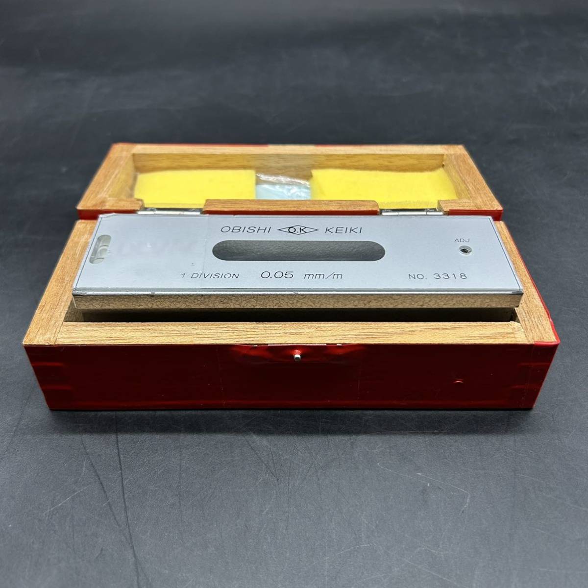 2539 大菱 水準器 大菱計器製作所 HL0.05-150 平形水準器 工作用 基準器