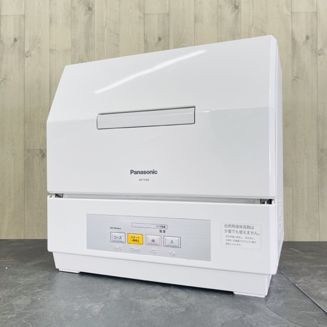 Panasonic 食洗機 乾燥機 NP TAE6 W 2018年　パナソニック 中古品 Panasonic パナソニック 食器洗い乾燥機 NP-TAE6-W 2018年製