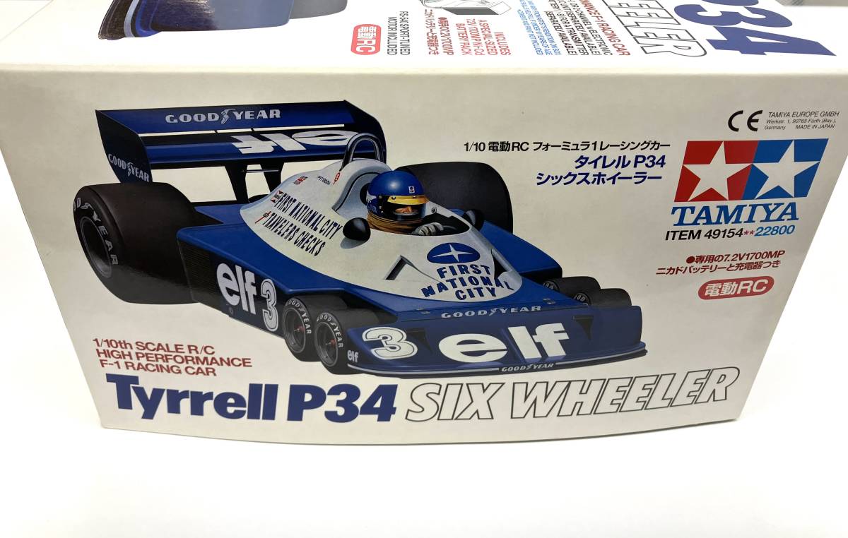 RT2888】未組立 タミヤ 1/10 電動RCレーシングカー タイレル P34 1976