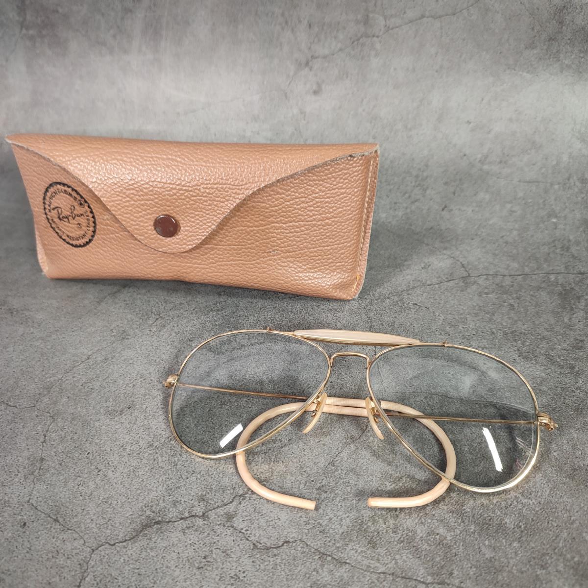専用ケース付】 オールド B＆L Ray-Ban ティアドロップ メガネ 
