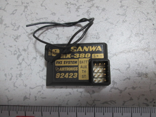 サンワ　RX-380　受信機 動作確認済み 中古品