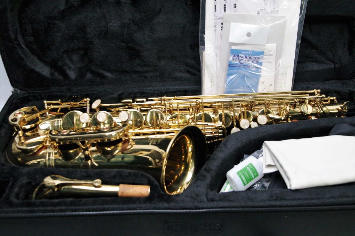 J MICHEL Jマイケル アルトサックス AL-500 入門用 美品 中古 セミハードケース付 楽器
