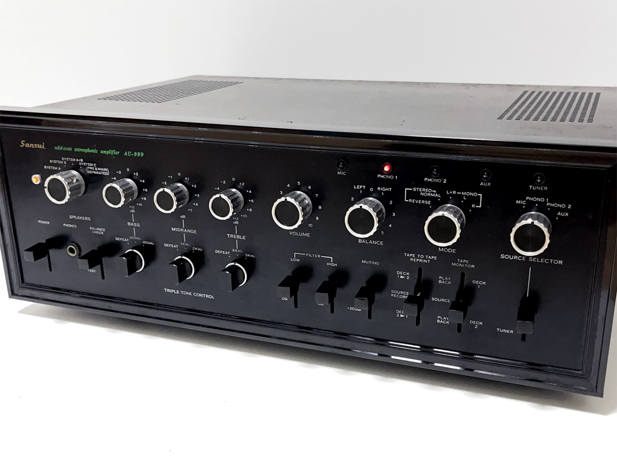 ☆【1F1208-16】 Sansui 山水電気株式会社 サンスイ プリメインアンプ