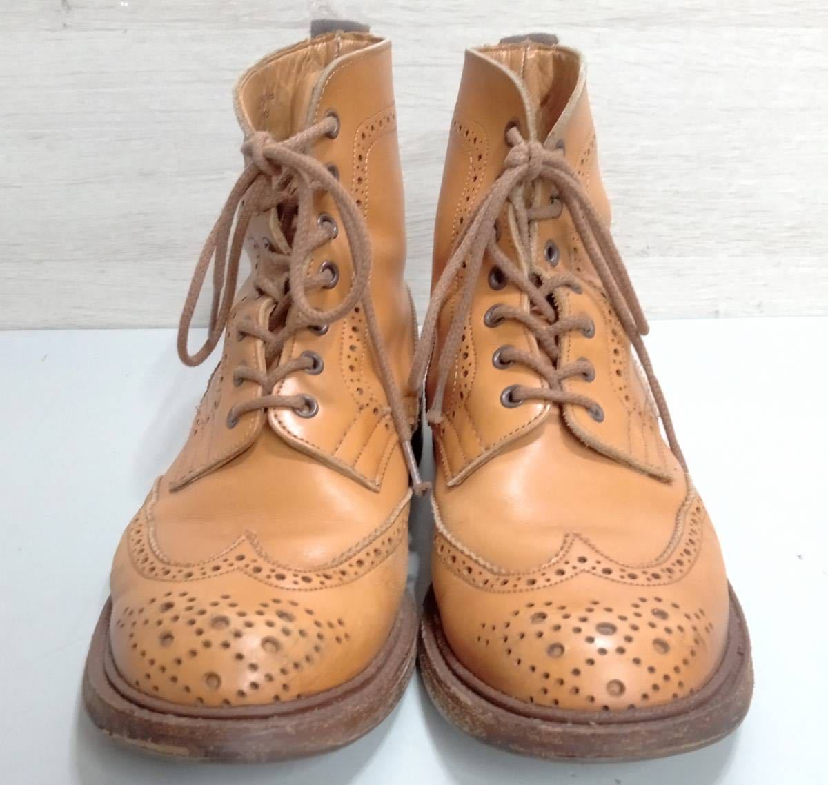 未使用 トリッカーズ カントリーブーツ エイコンアンティーク 7