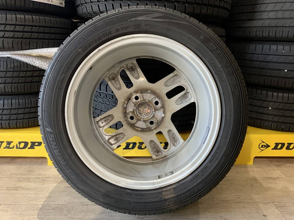 2305027】日産 Z12 キューブ Gグレード 純正 ホイール 16インチ 6J +42  