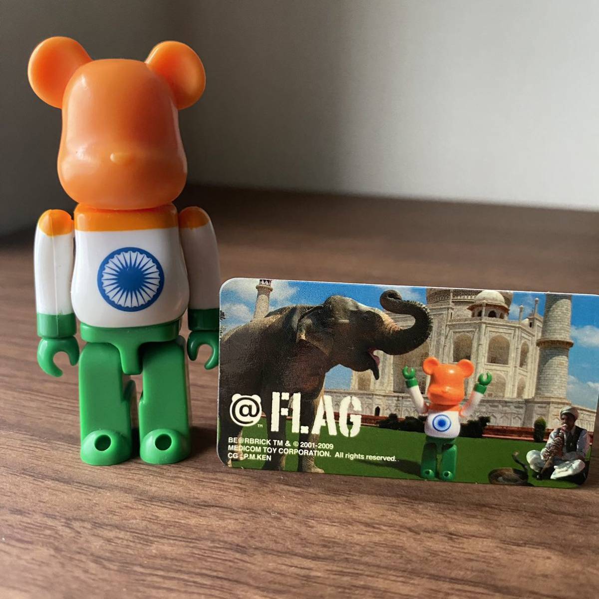 BE@RBRICK ベアブリック シリーズ18 FLAG インド India フラッグ 