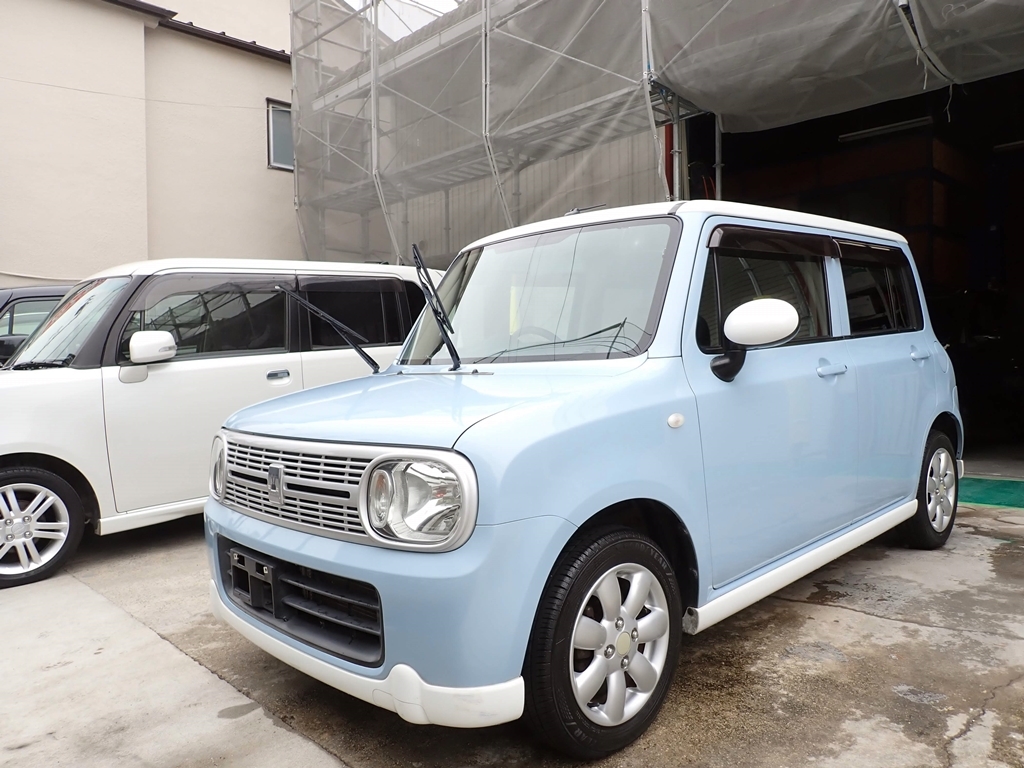 車検たっぷり♪ H23年 ラパンリミテッド 青ツートン 車検:令和7年6月 