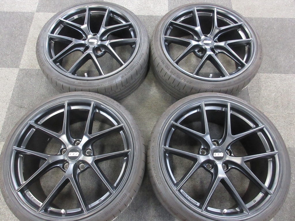 BBS CI-R サテンブラック 20インチ 8.5j +32 9.5j +40 コンチネンタル 
