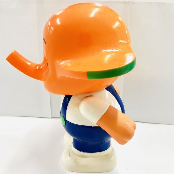 R001-Z6-28【希少】サトちゃん 佐藤製薬 特大 貯金箱 薬局キャラクター  