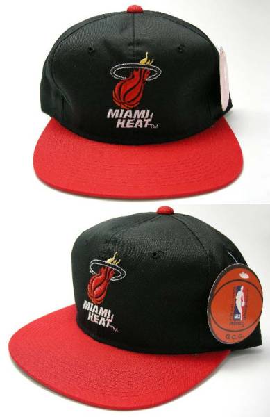 MIAMI HEAT マイアミ ヒート 90s VINTAGE デッドストック ヴィンテージ スナップバック キャップ SNAPBACK CAP