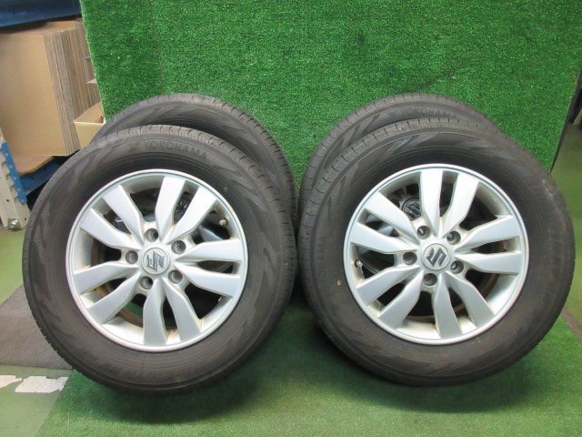 205 CV645 アルミホイール 15インチ 6 1/2 JJ 廃タイヤ付き 55 17 ホイール