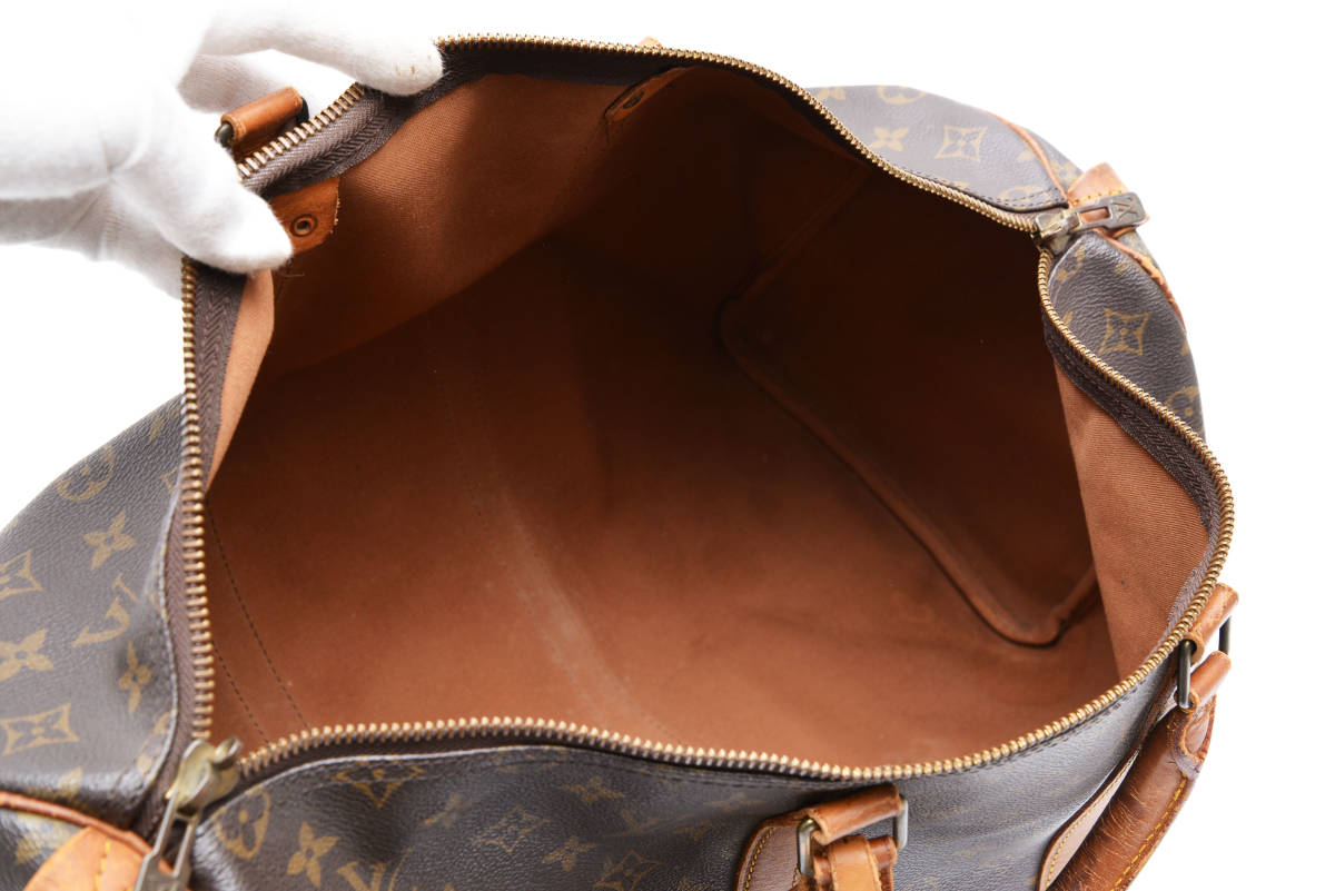 1円〜 LOUIS VUITTON ルイヴィトン モノグラム キーポル50 VL884 旅行 