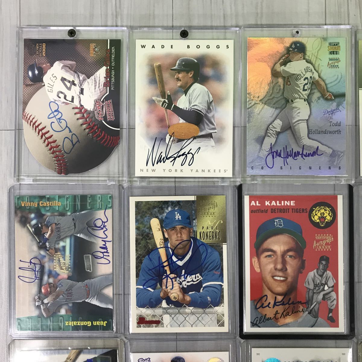 MLB メジャーリーグ ウェイド・ボッグス ブライアン・ジャイルズ 他 
