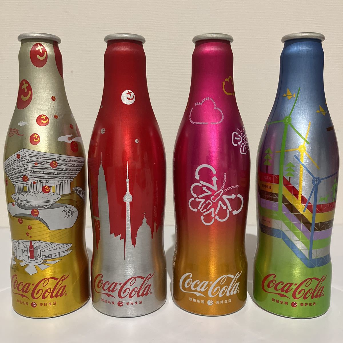 コカ・コーラ コカコーラ スリムボトル上海世界博覧会 パリ 上海限定