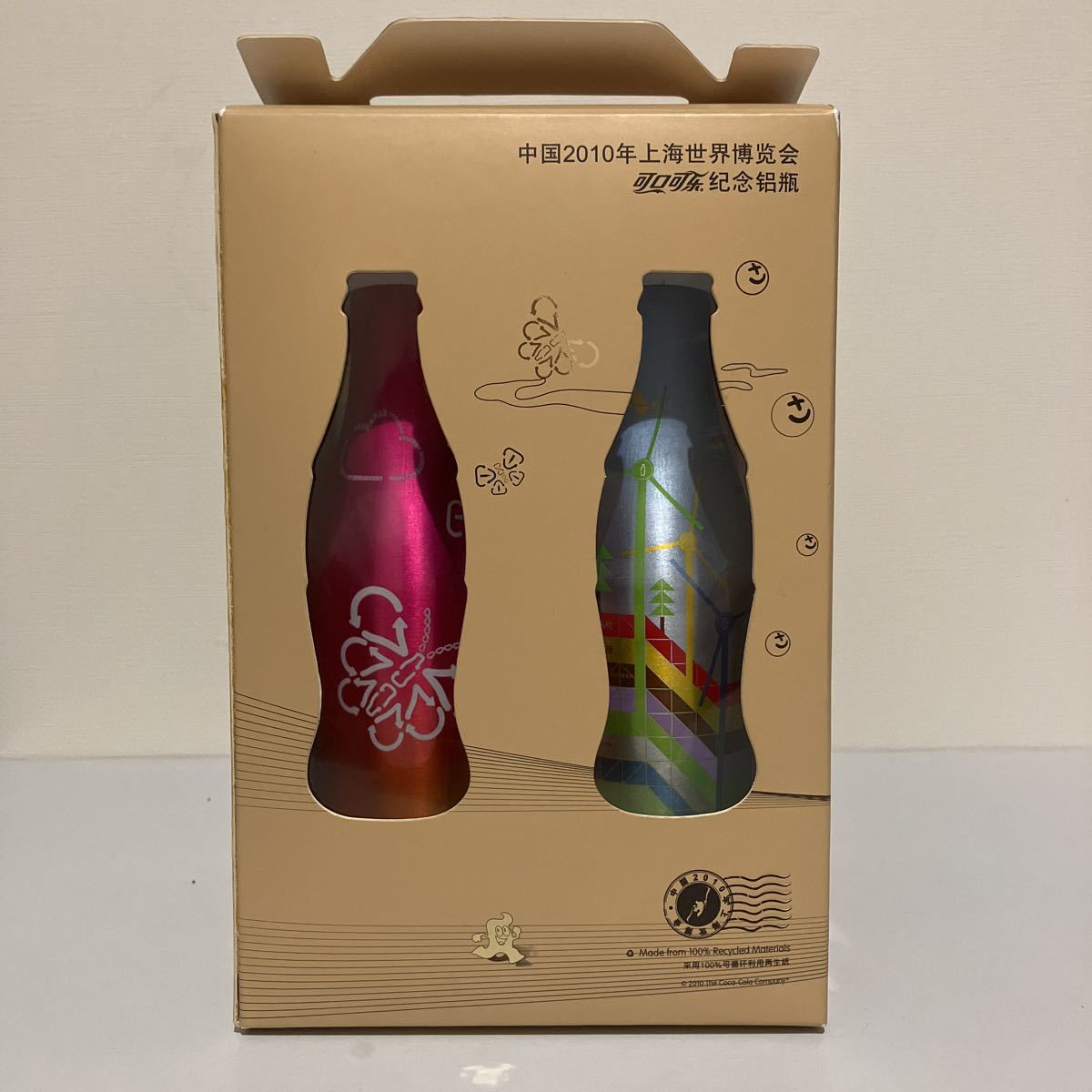 【パリ 上海限定】コカ・コーラ スリム　ボトル コカ・コーラ コカコーラ スリムボトル上海世界博覧会 パリ 上海限定