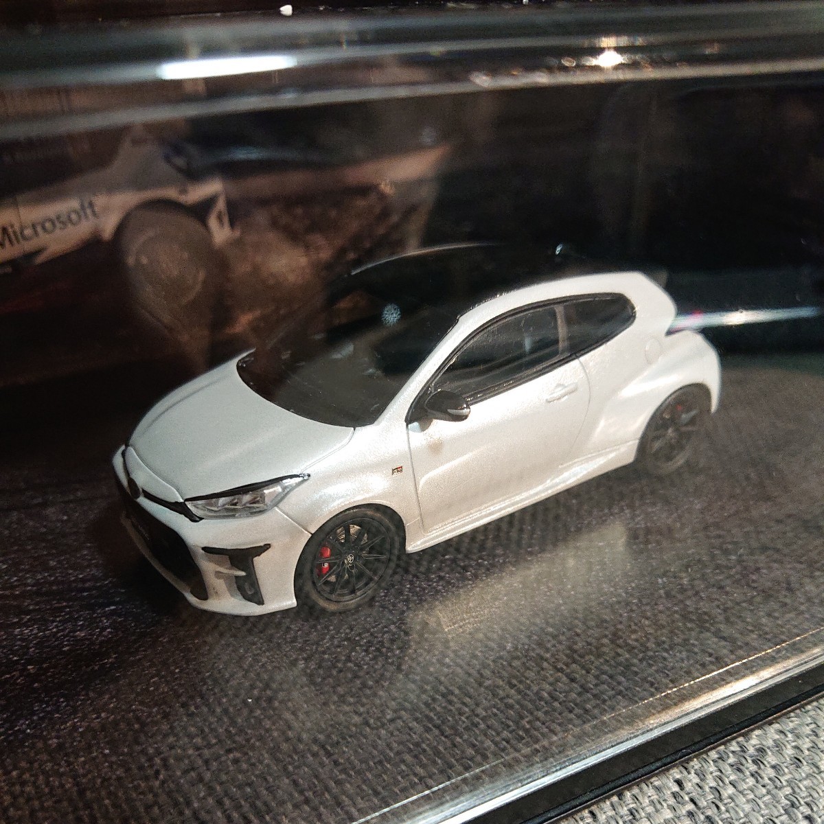 GRヤリス1stEdition予約者特典　モデルカー 美品］GRヤリス1stEdition予約者特典モデルカー