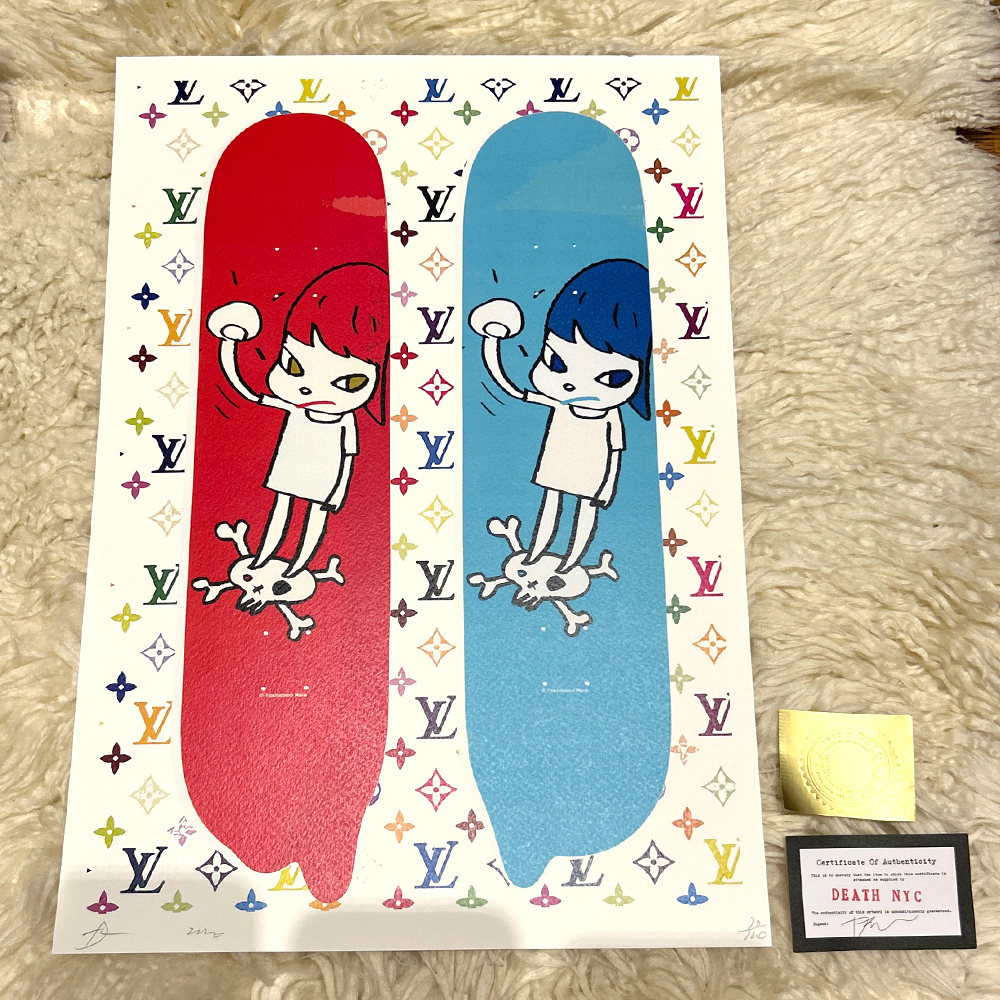 DEATH NYC 世界限定100枚 奈良美智 NARAYOSHITOMO ルイヴィトン