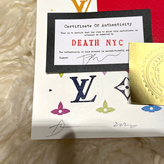 DEATH NYC 世界限定100枚 奈良美智 NARAYOSHITOMO ルイヴィトン