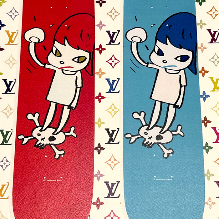 ⭐️DEATH NYC⭐️ 奈良美智&LOUIS VUITTON 世界限定1… ⭐️DEATH NYC⭐️LOUIS VUITTON & 奈良美智 世界限定1… - メルカリ