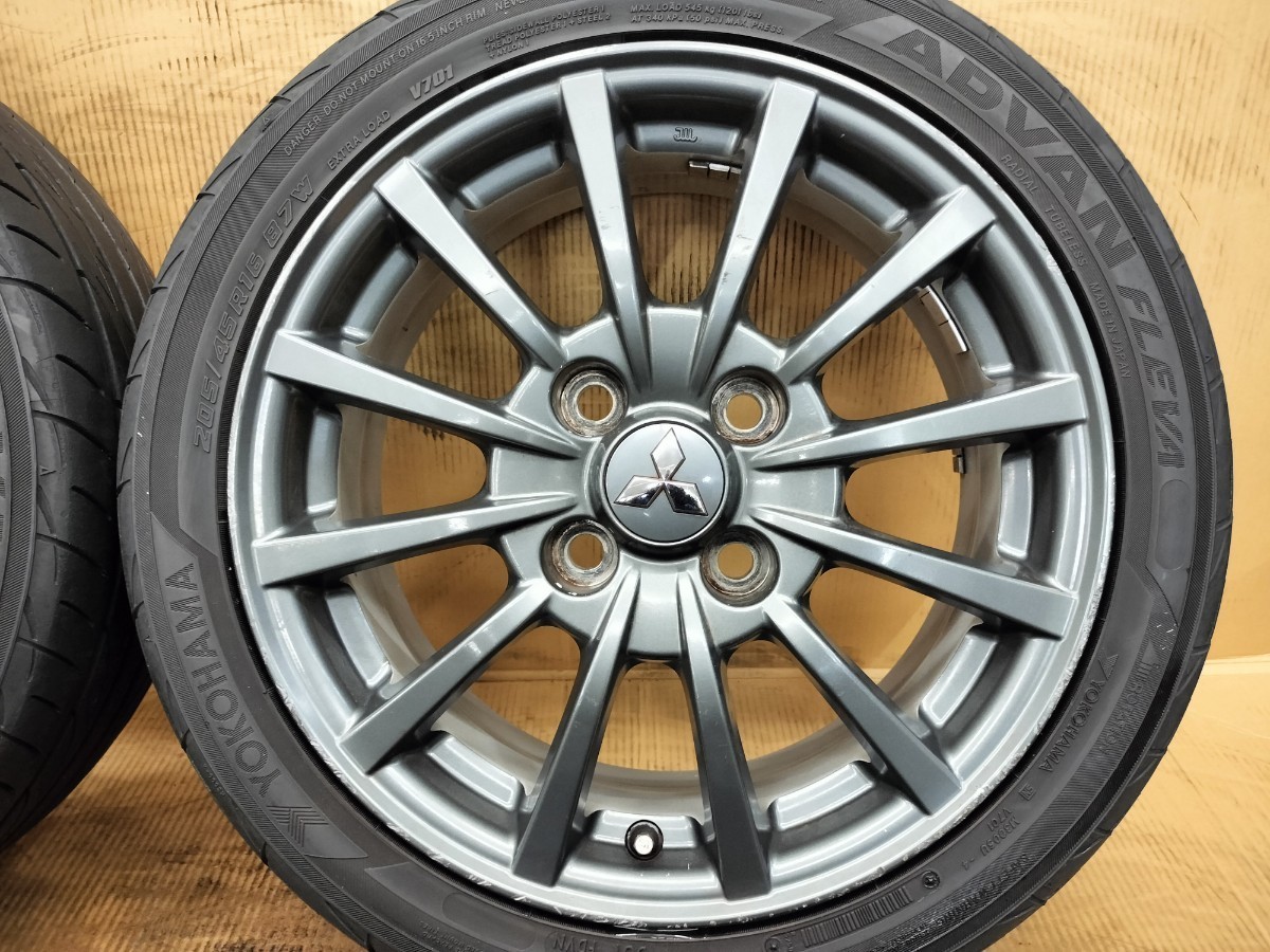 ミツビシ純正ホイール コルト ラリーアート バージョンR 16×6.5J 