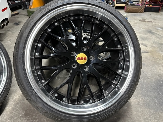 BBS風 20インチホイール バリ山