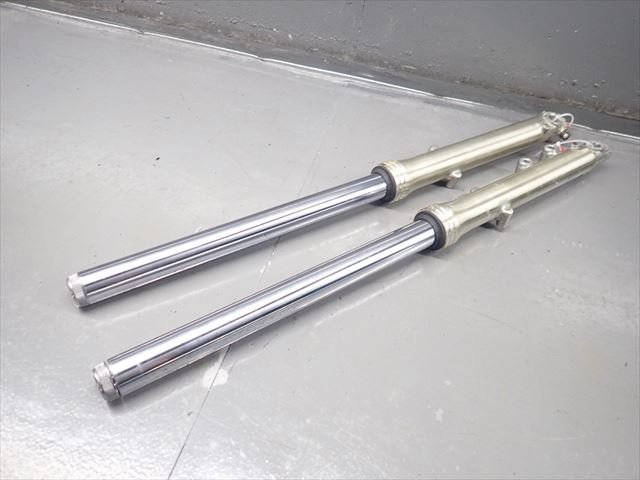 βEE15-4 カワサキ エリミネーター400 ZL400A (S62年式) 純正 フロントフォーク 左右 漏れ有り！曲り無し！全長約80.5cmインナー径φ37 カワサキ ZL400A エリミネーター400 | 新車・中古バイク 1986年式