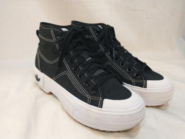 美品 ADIDAS NIZZA TREK 25cm Black アディダス ニッツァトレック ブラック GZ8857 21年製 店舗受取可