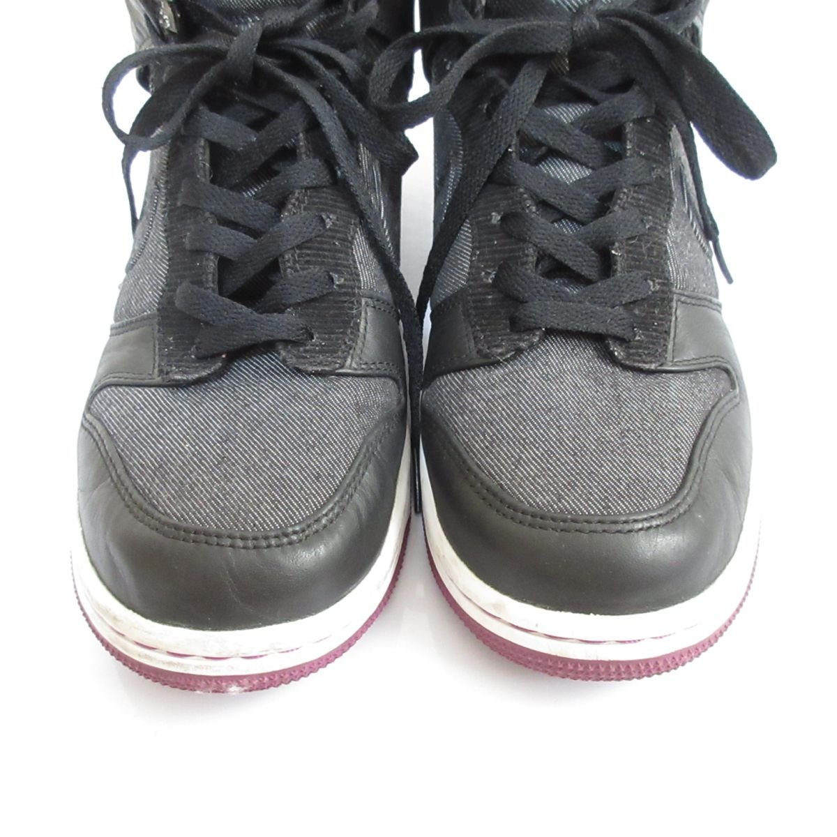 NIKE ナイキ iD DUNK-HI ダンクハイ キャンバス×レザー ハイカット 