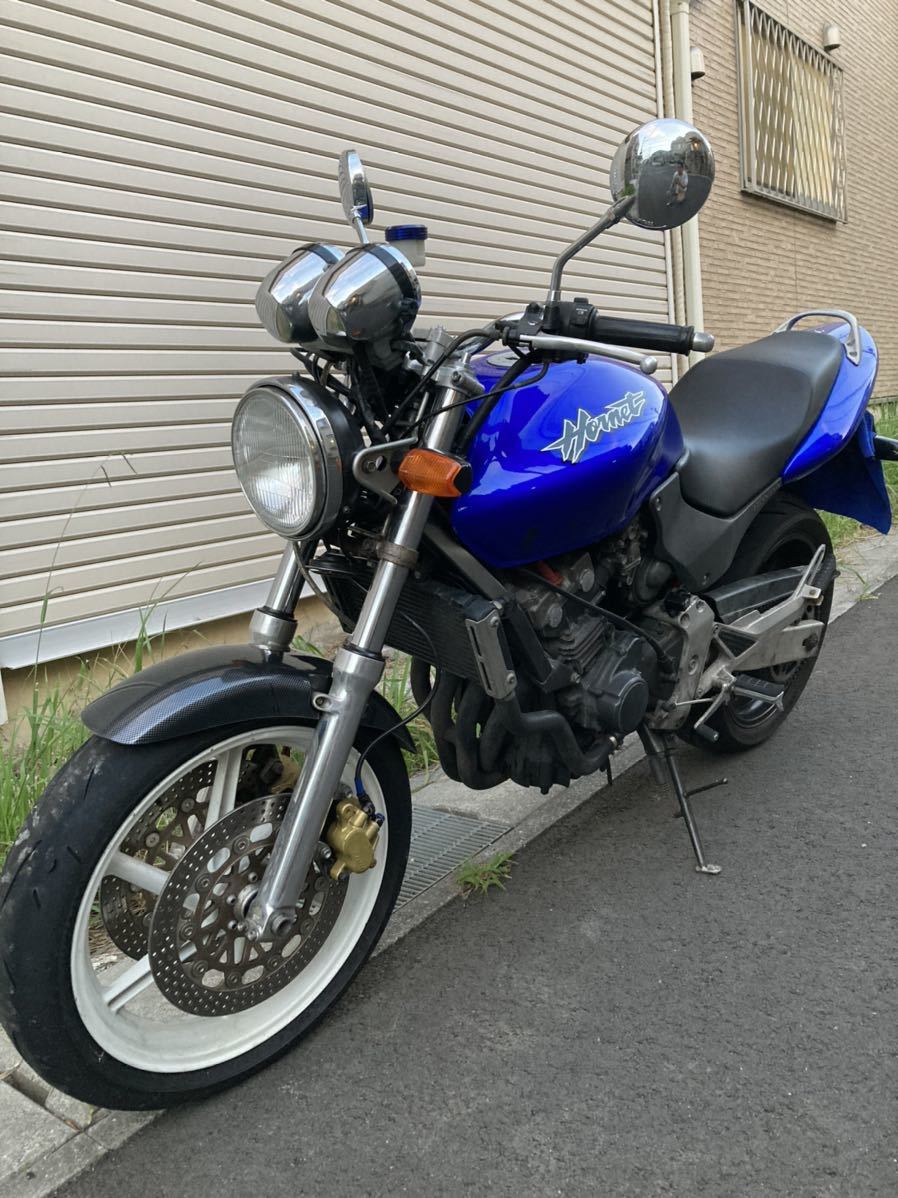 ホンダHORNET ホーネット250 ダブルディスク 17インチ カスタム 中期型